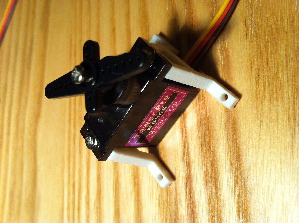 Suporte de Micro Servo Vertical