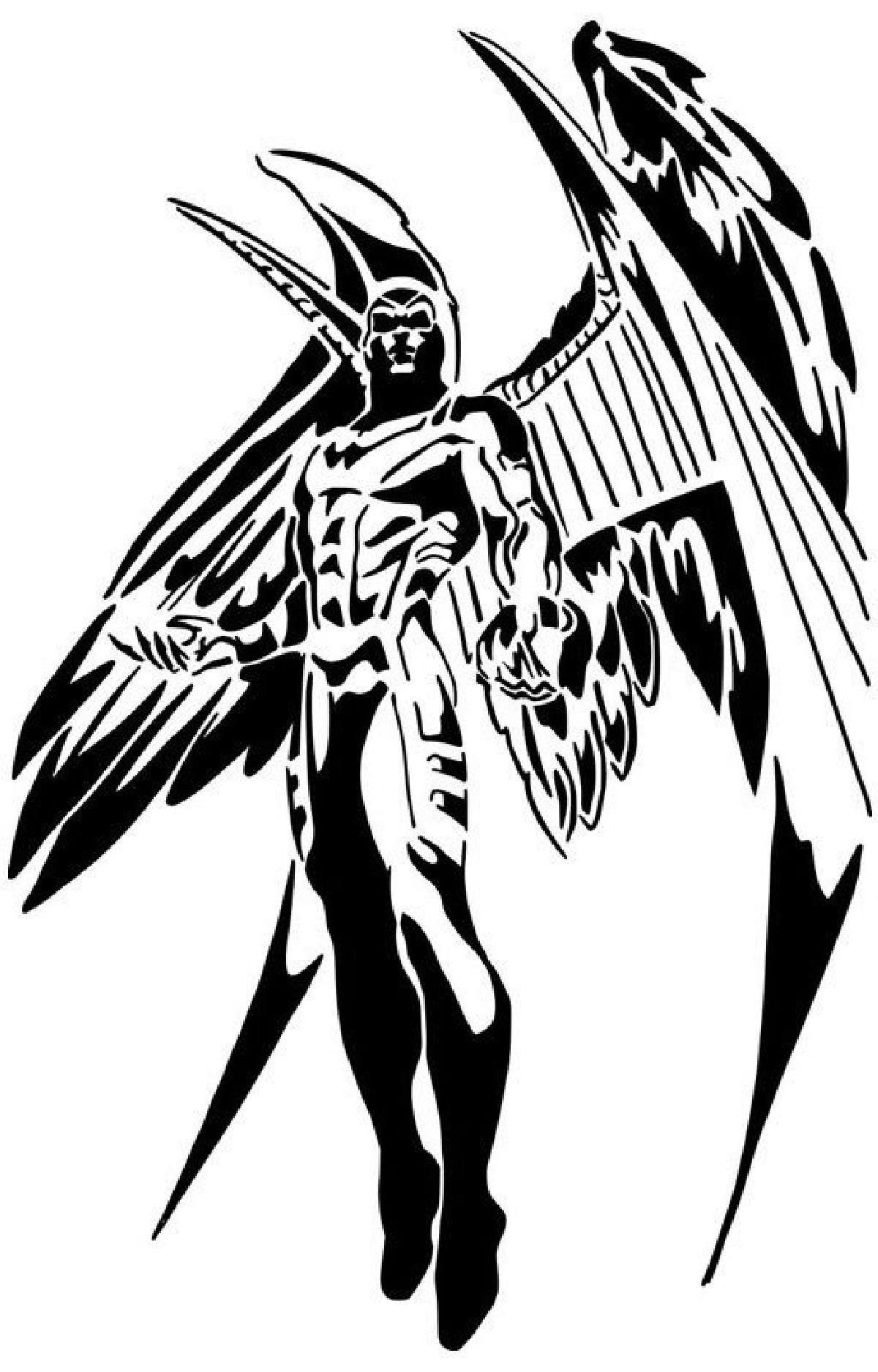 Estencil do Arcanjo