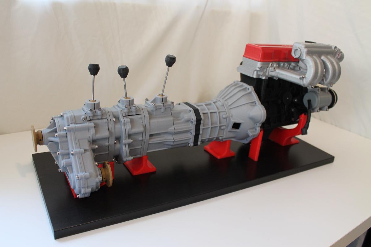 Engrenagem de trabalho acionada 4WD Toyota Transfer Case Modelo