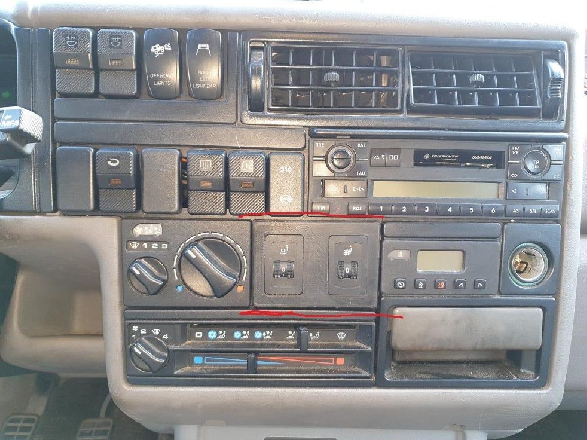 Painel do interruptor para VW T4 painel antigo (1994)