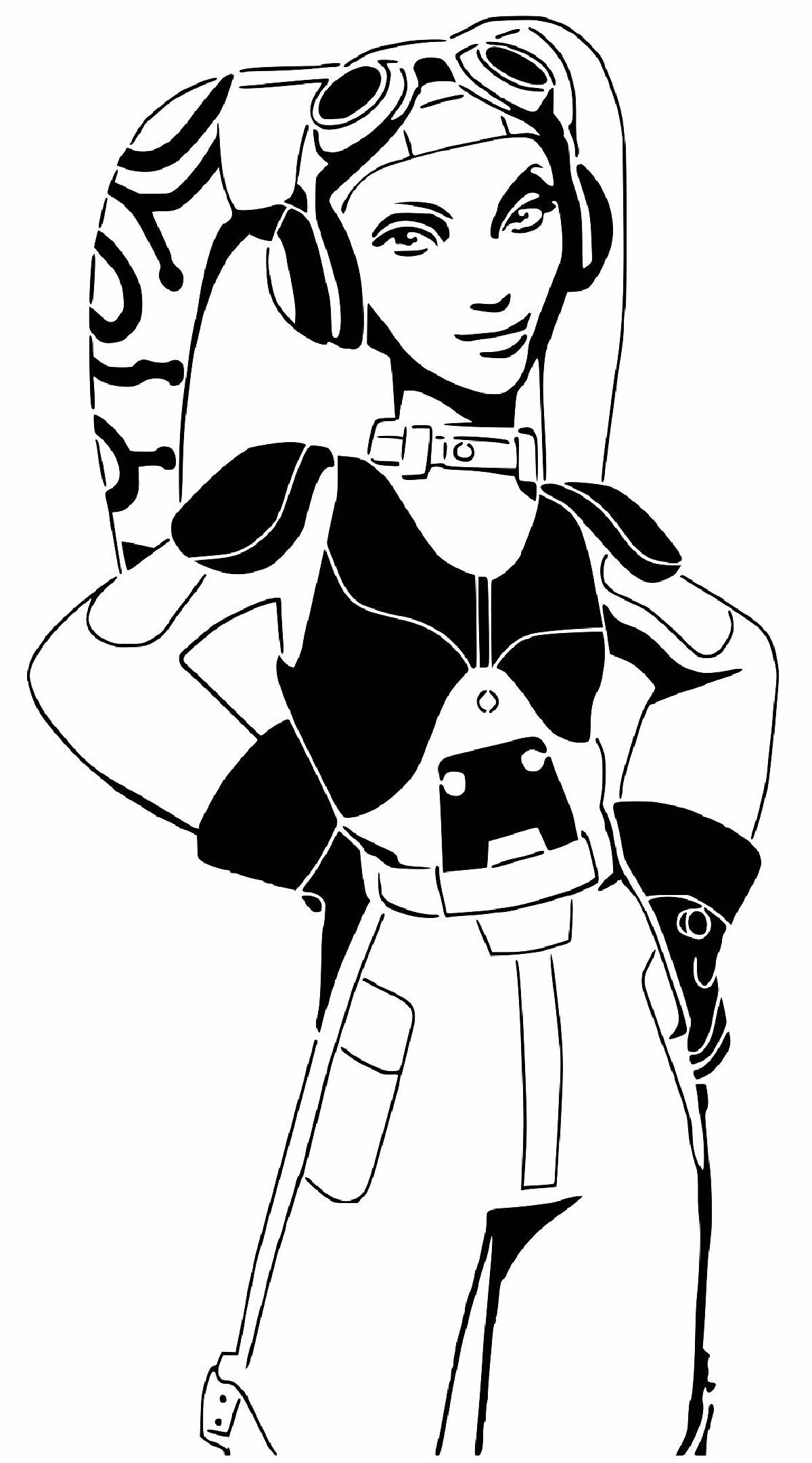 Stencil da Hera Syndulla