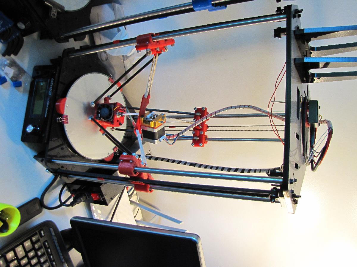 Geeetech Delta Rostock 301   Diversas pecas da impressora