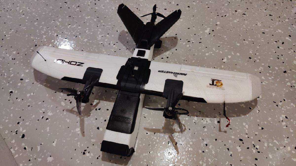 Conversao VTOL do ZOHD Talon GT Rebel