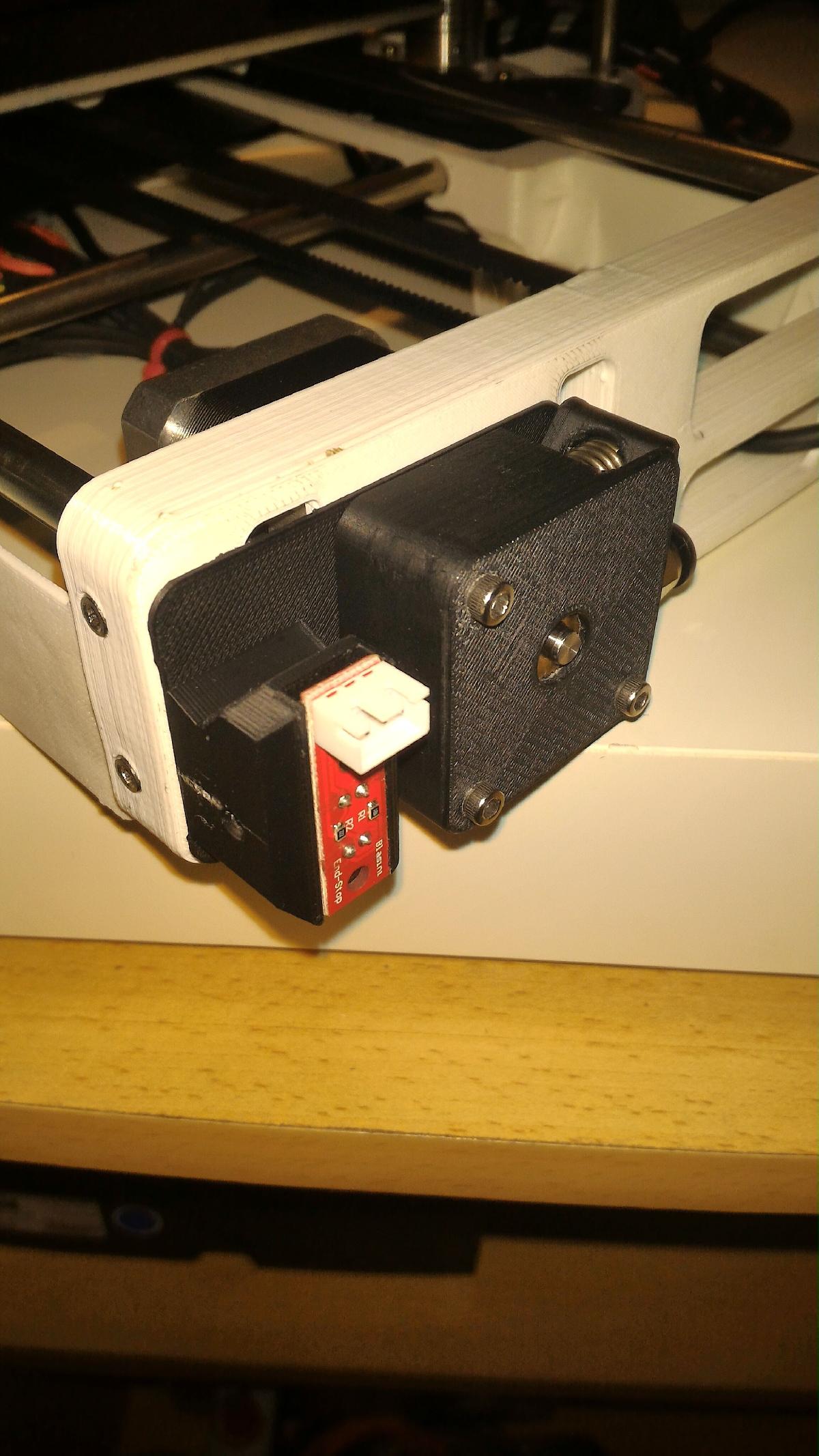 Suporte para sensor optico de fim de bobina para Dagoma D200.