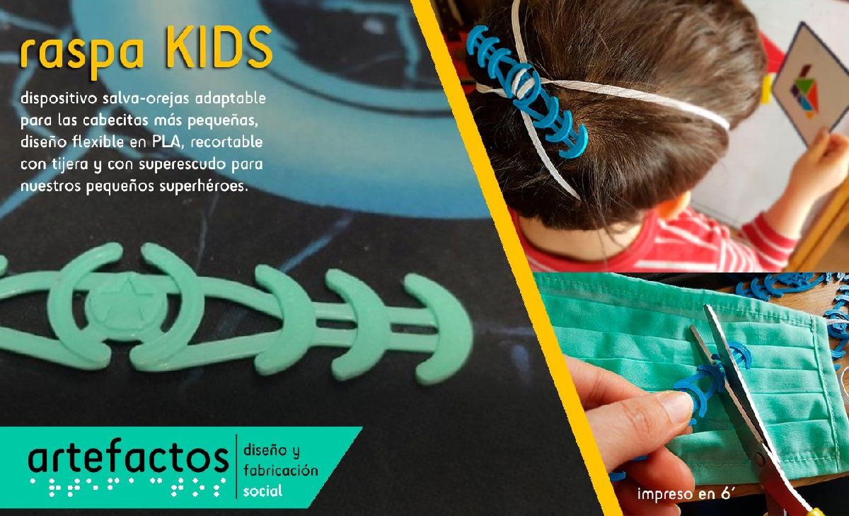 raspa kids / adaptacao salva orejas