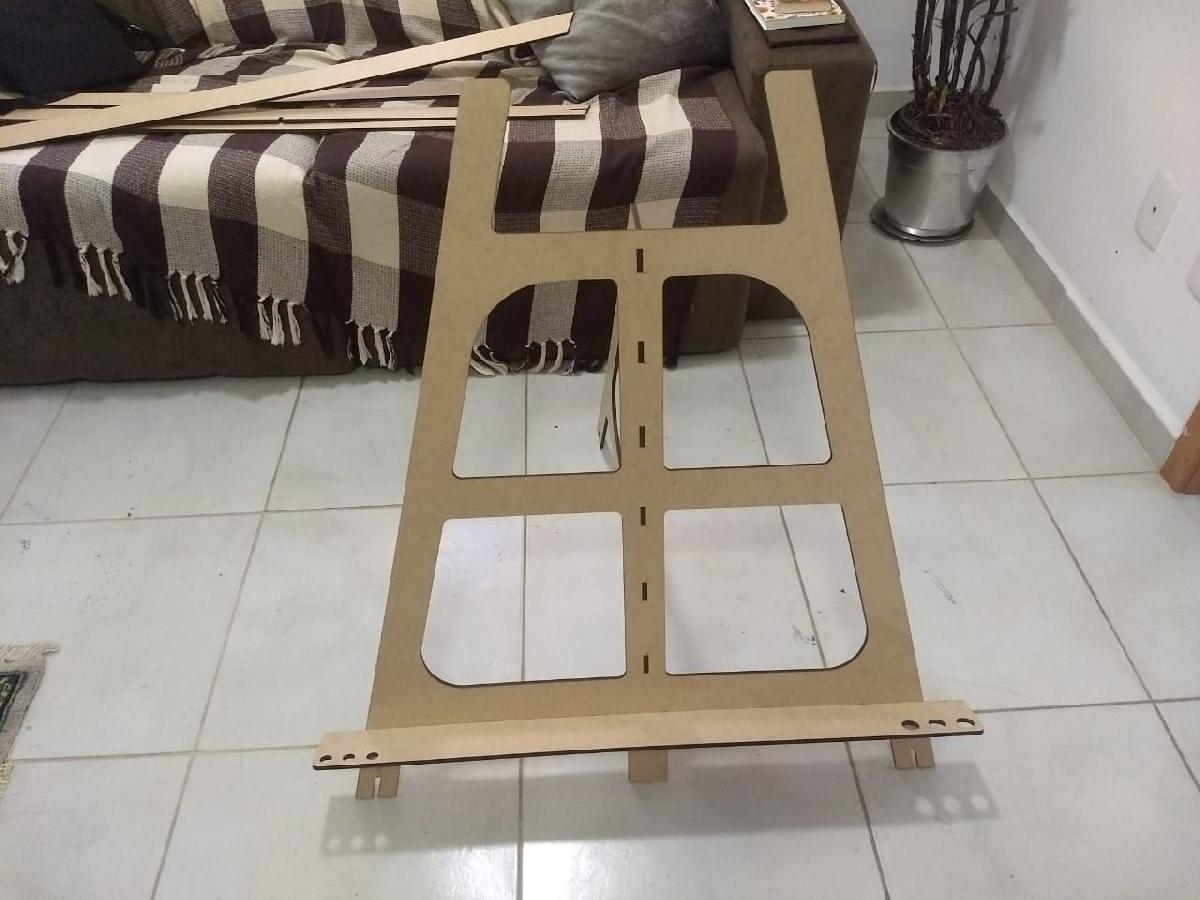 Cavalete corte a laser