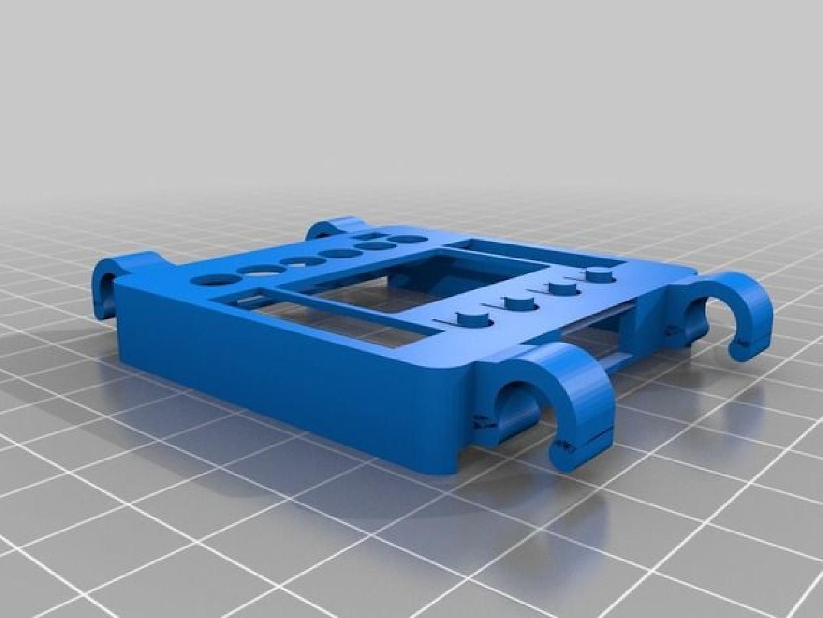 Caso de bracadeira giratoria do controlador de voo KK2.0 para multirotor