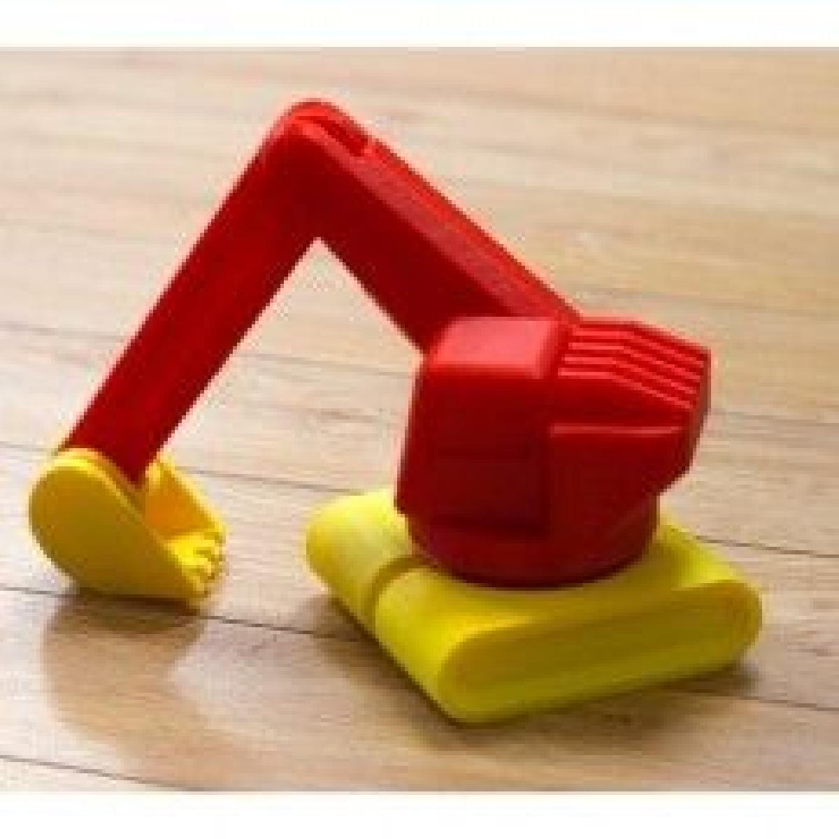 Escavadeira Multicolorida