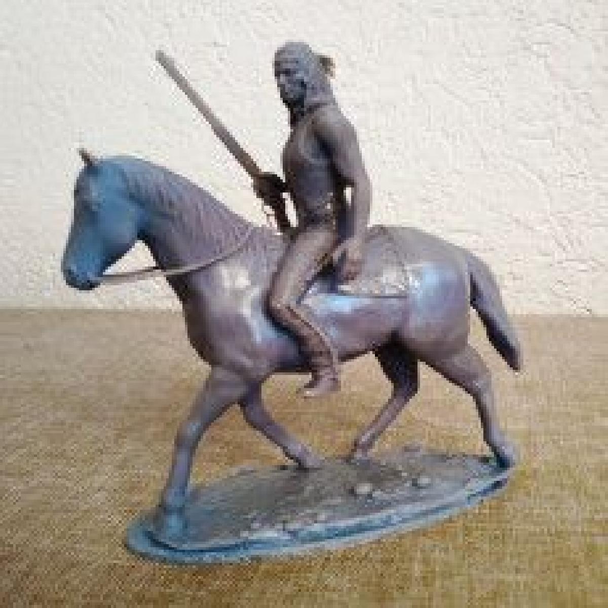 Guerreiro Nativo a Cavalo