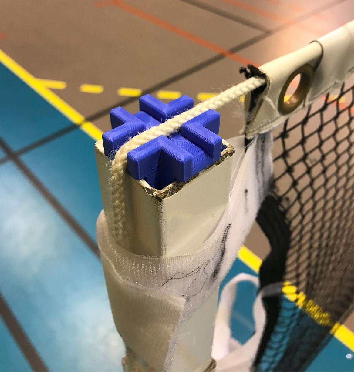 Postes de badminton   Guia de corda