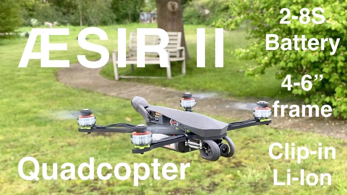 AESIR II Drone de endurance Li Ion 2S 8S
