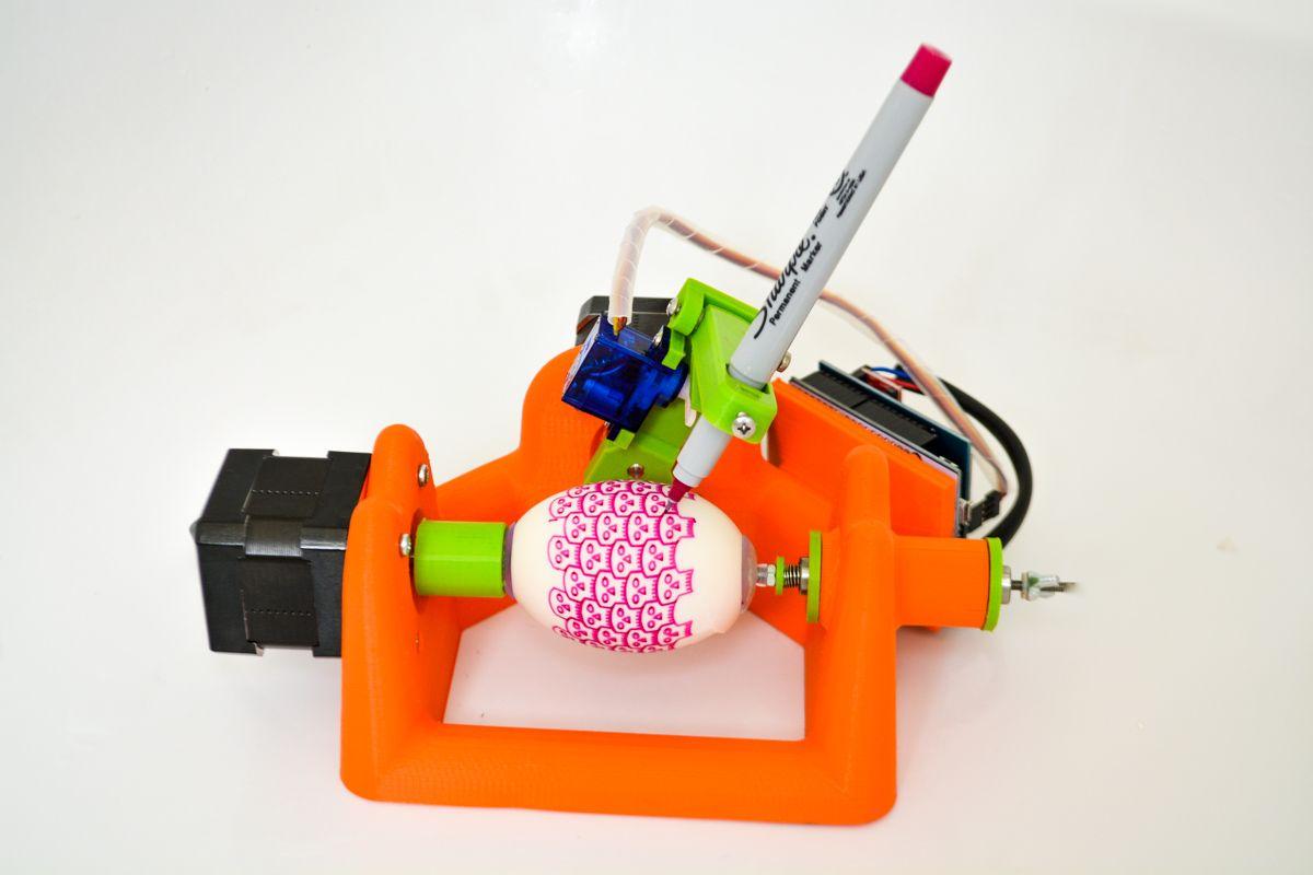 Sphere O Bot (eggbot MOD) Ovos de Páscoa + Criadore de ornamentos de Natal