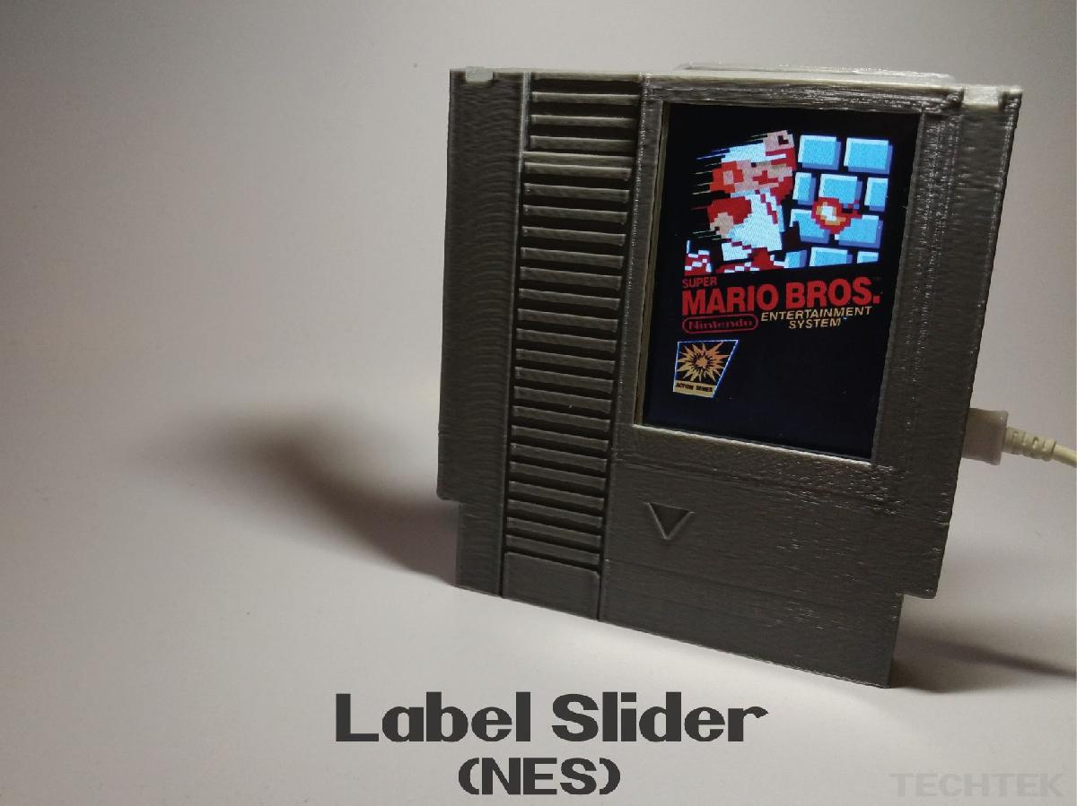 Controle deslizante de rotulo (NES)