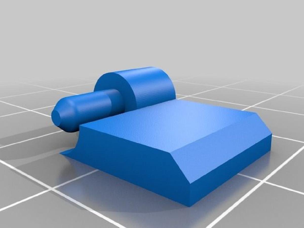 Dobradica Impressa em 3D