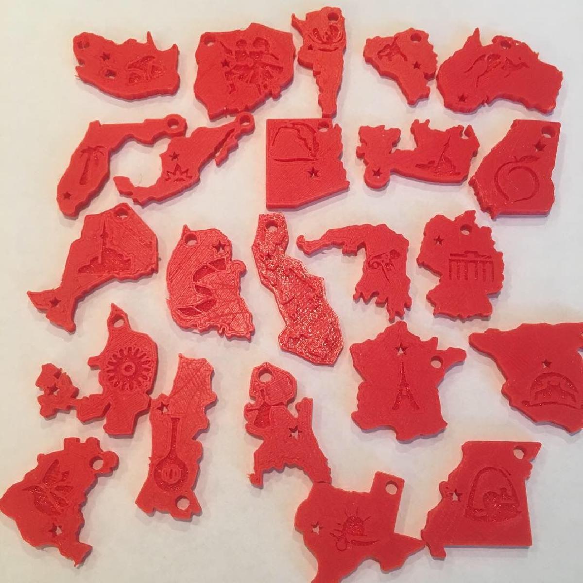 Chaveiros da Convencao Internacional