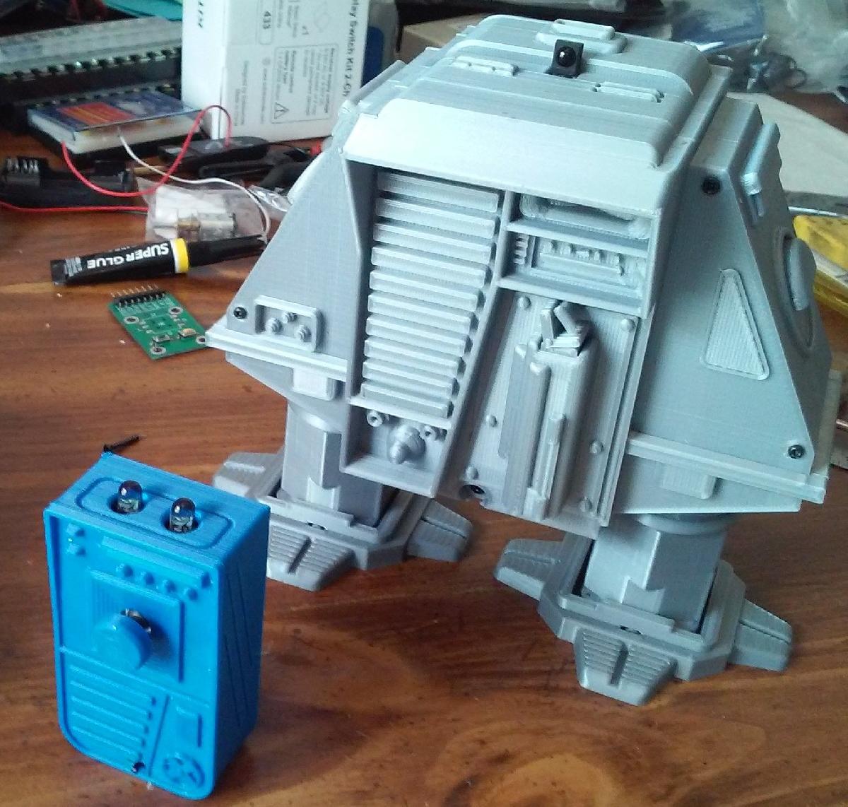 Controle remoto para drone robo steerable