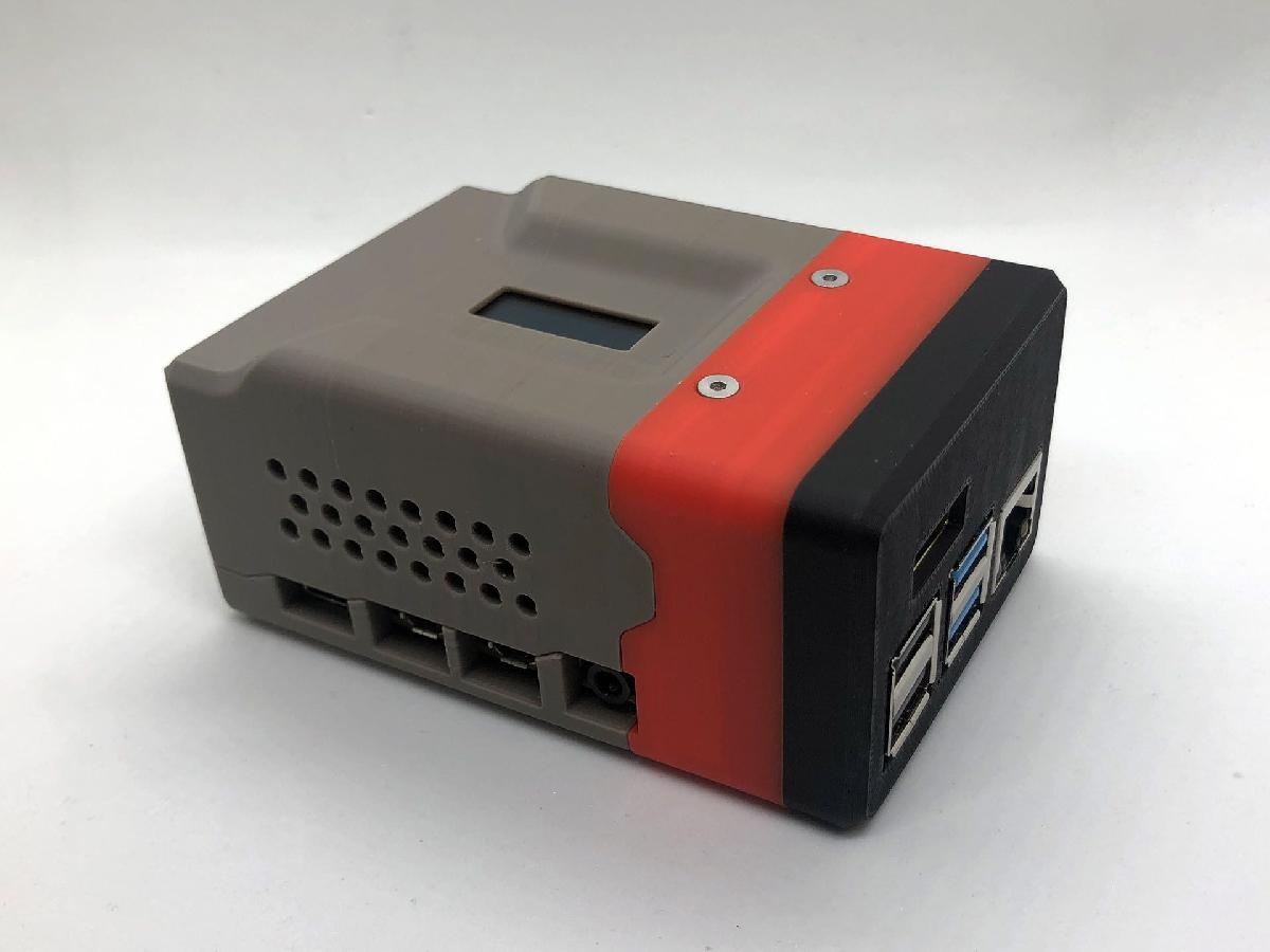 Estojo Raspberry Pi com adaptador CSI para HDMI