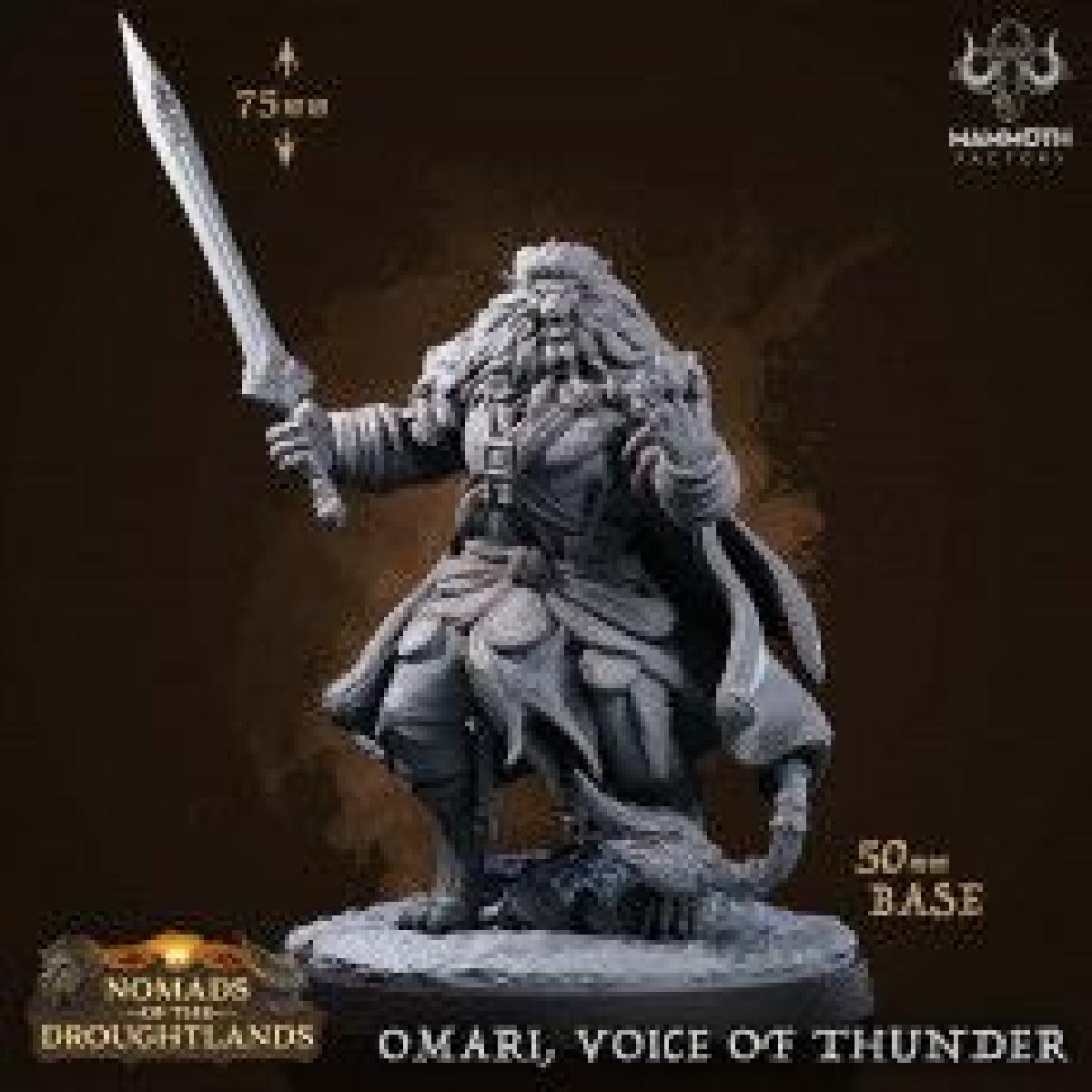 Omari, Voz do Trovão