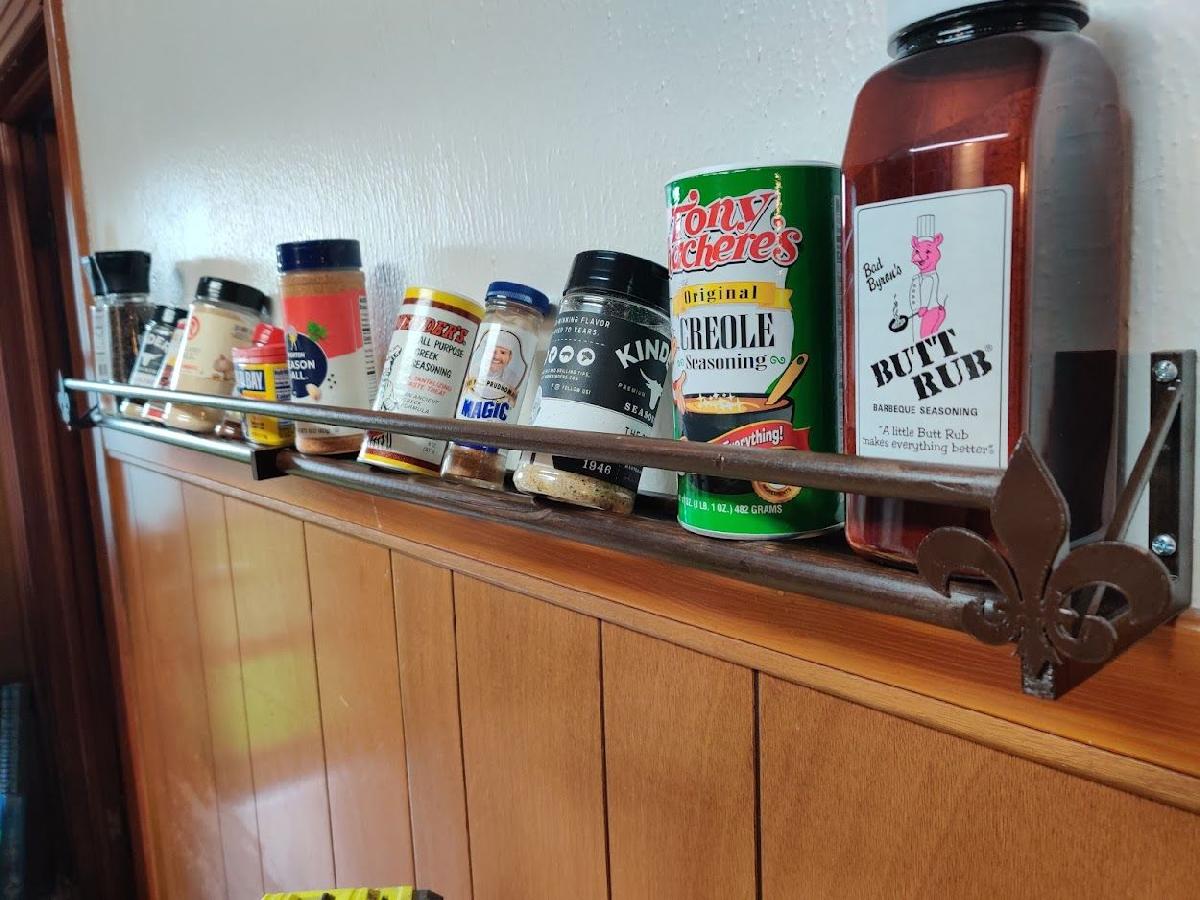 Suporte de Especiarias Fluer De Lis