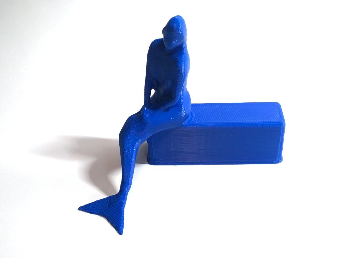 Escultura de Melusina Digitalizacao 3D da Lenda de Luxemburgo
