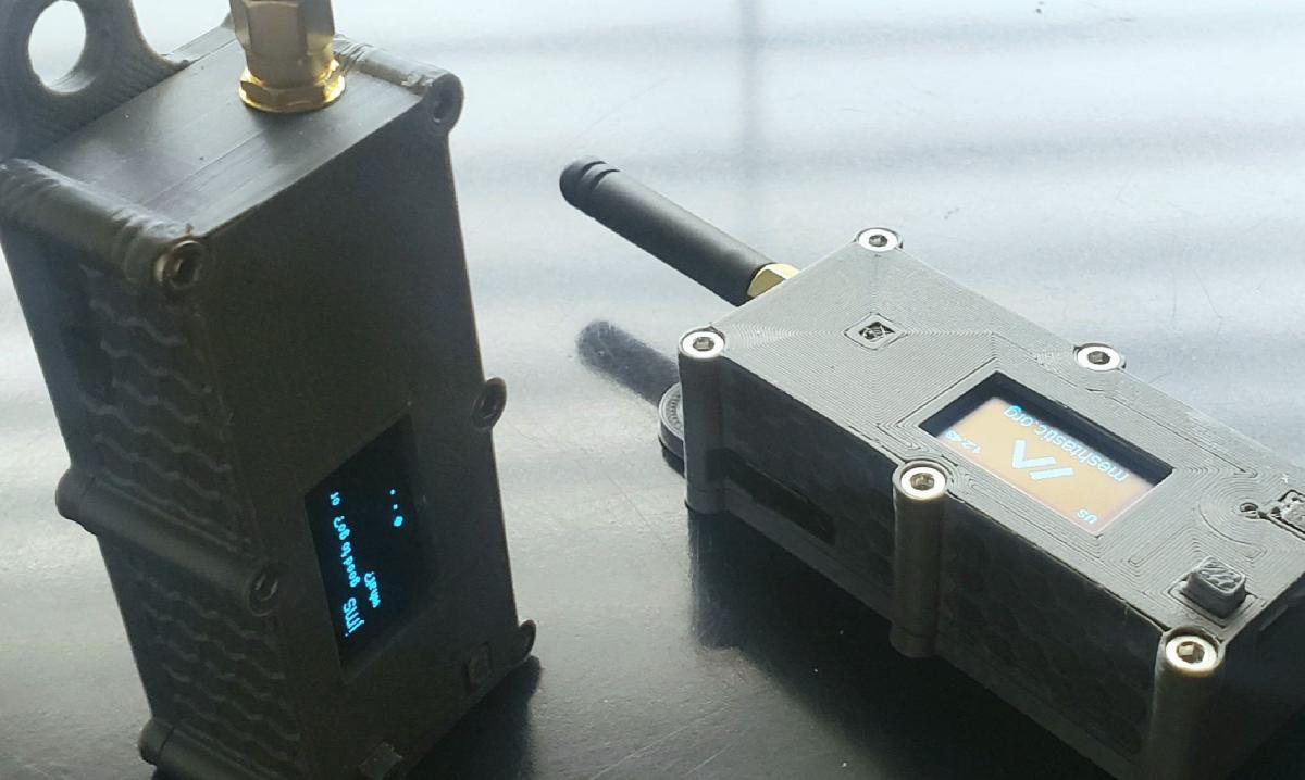 Caso Heltec Meshtastic