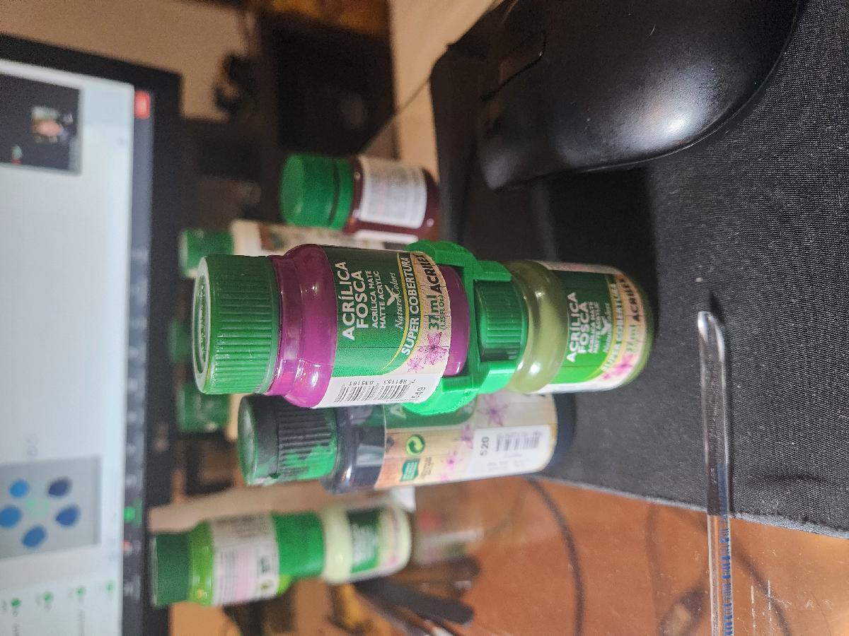 Empilhar Acrilex e Corfix 37ml