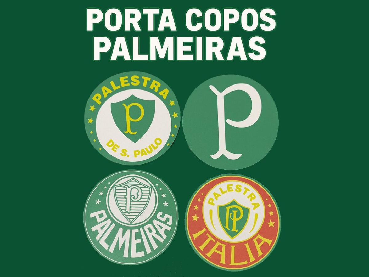 Porta copos Palmeiras