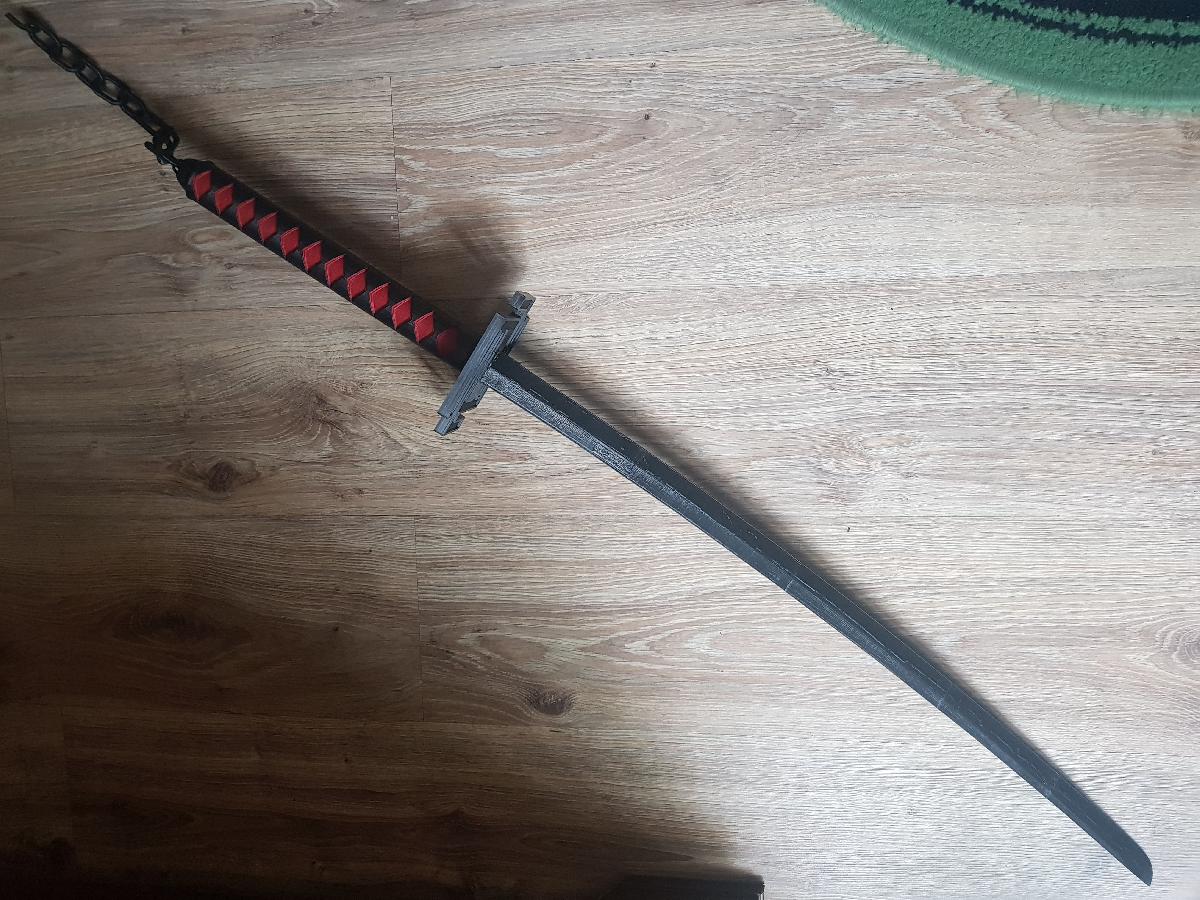 Katana Tensa Zangetsu Ichigo Bankai