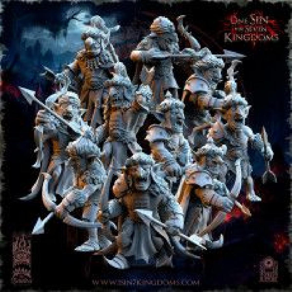 Os Arqueiros do Deserto dos Goblins da Horda Negra