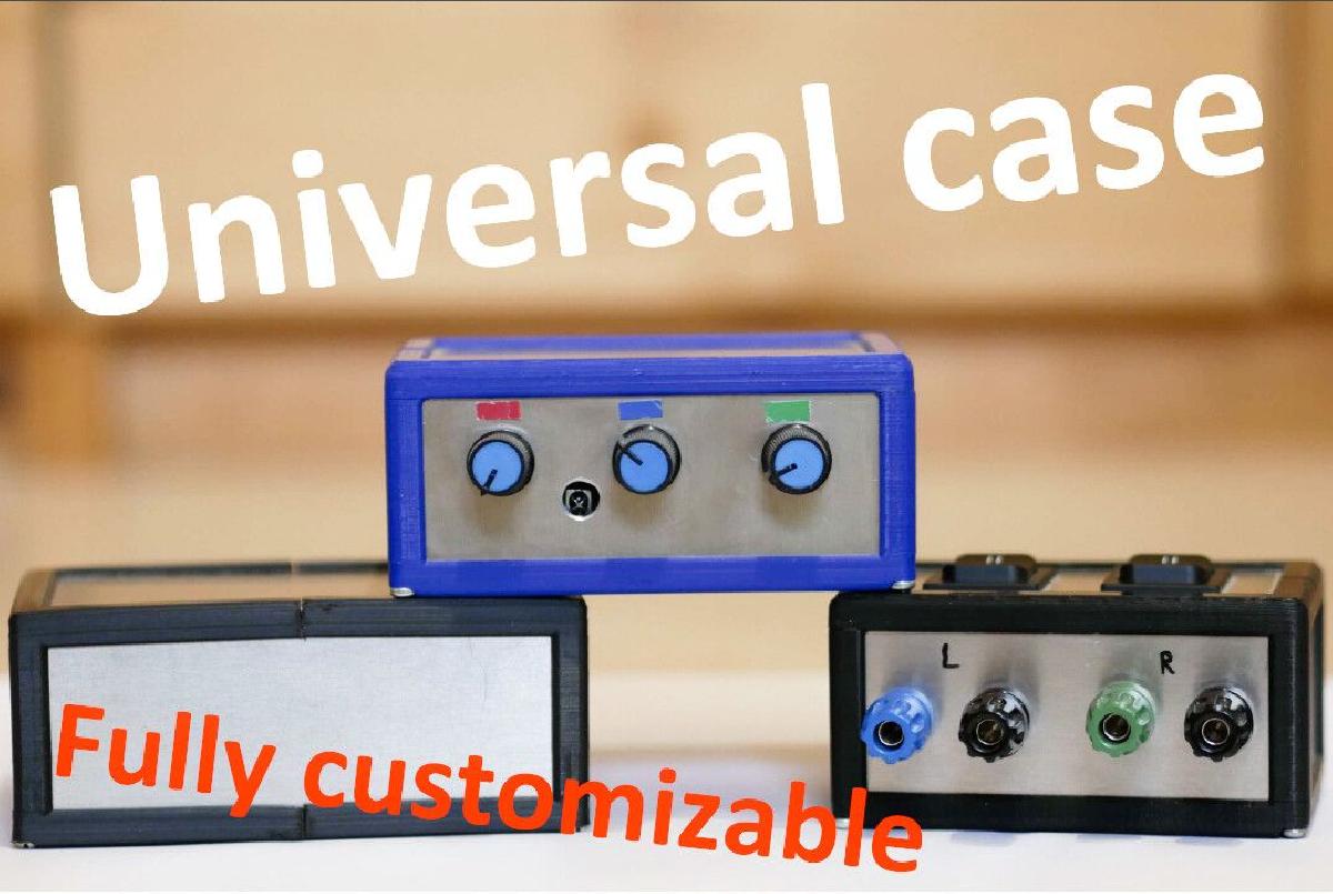 "Funda universal ajustavel, caixa"