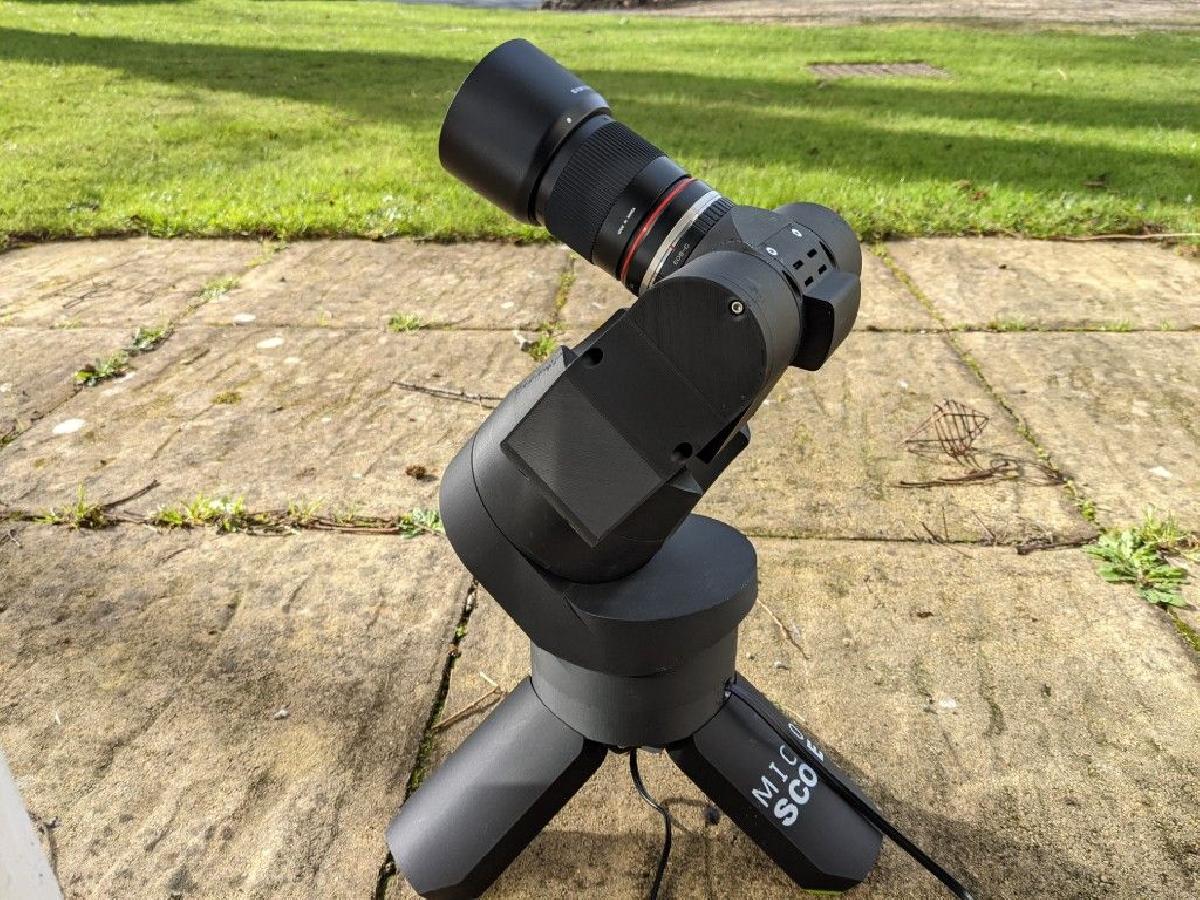 O Micro Scope | Um Telescopio GOTO Miniatura.