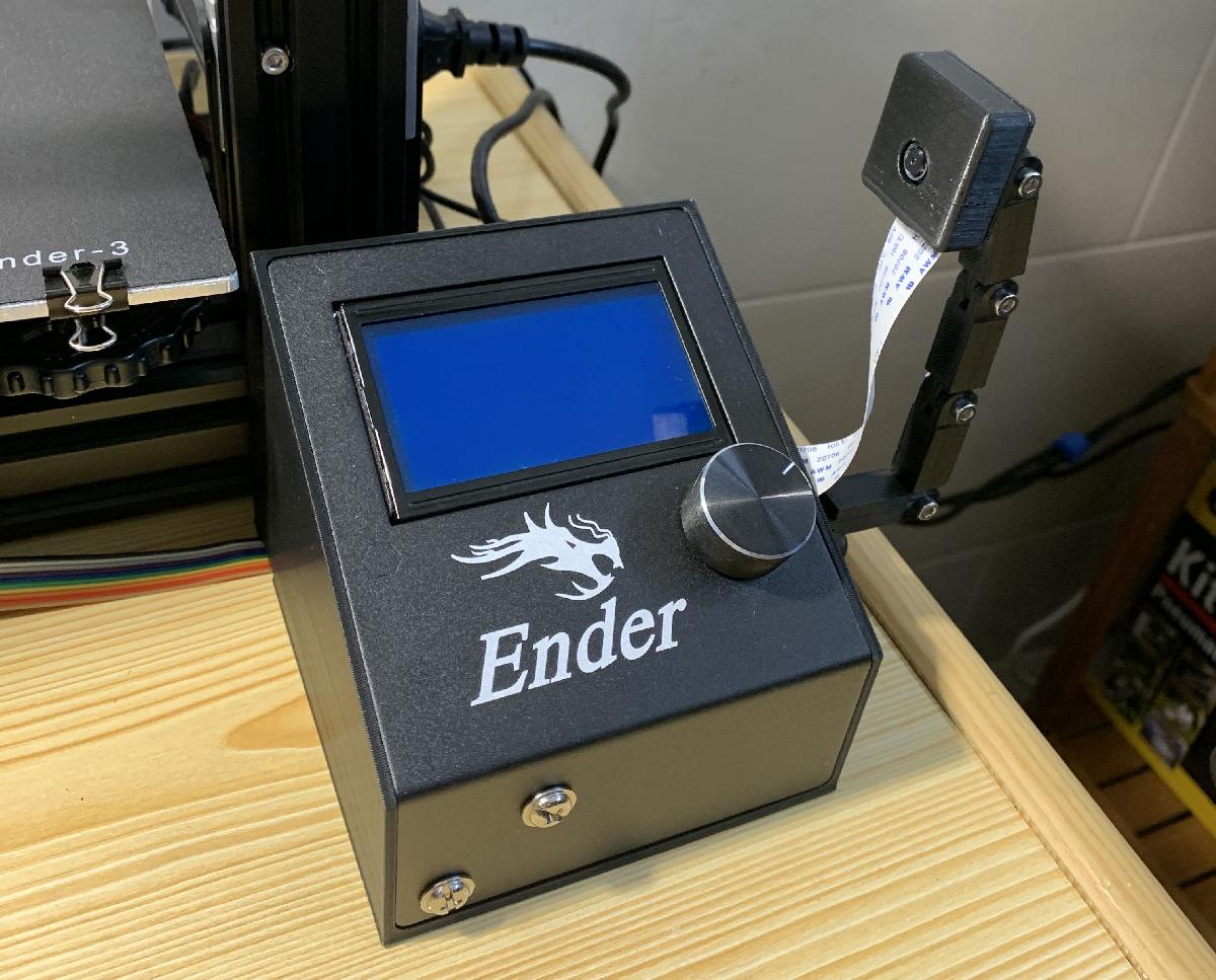 Estacao Creality Ender 3 (LCD + Raspberry Pi)