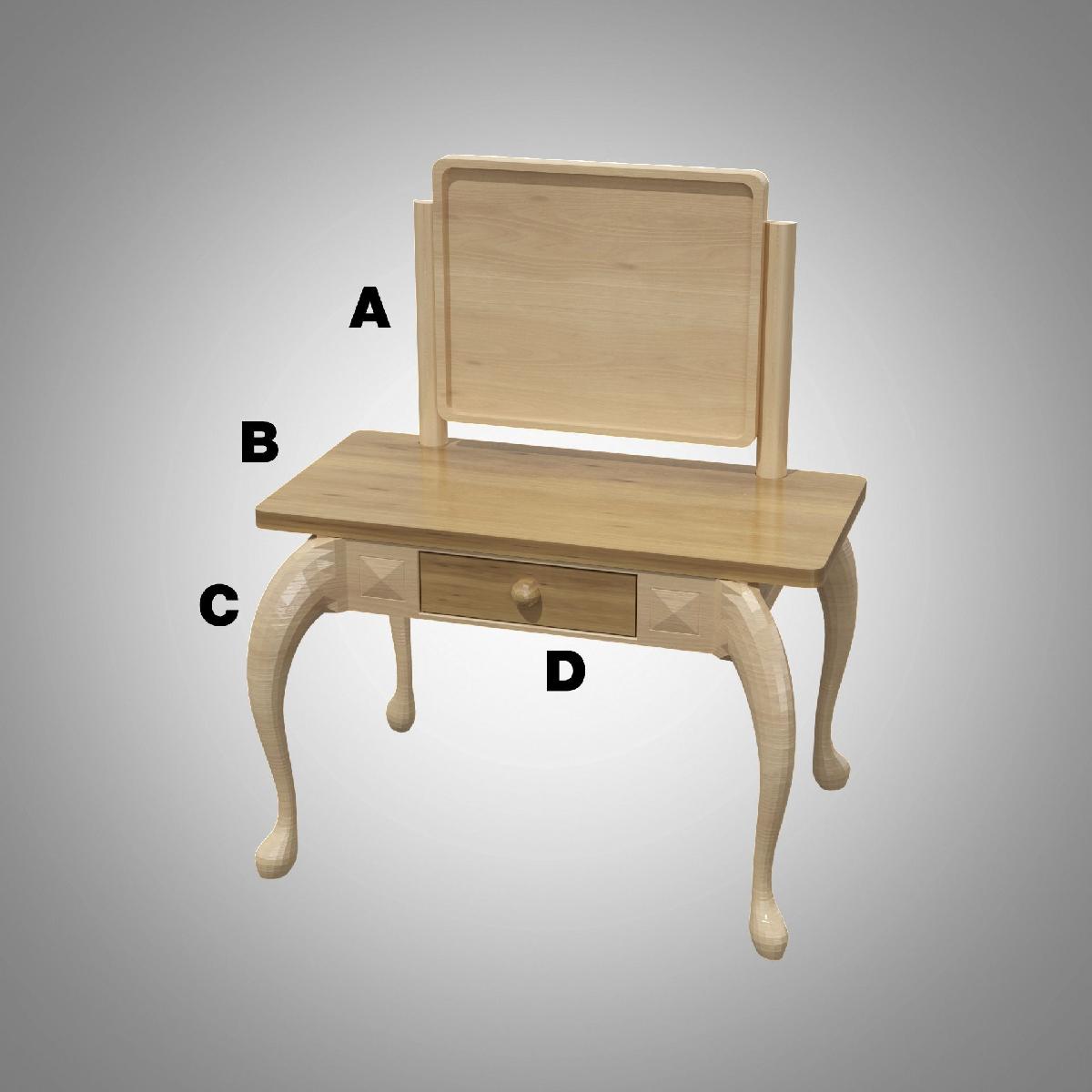 Penteadeira em miniatura da dinastia coreana Chosun