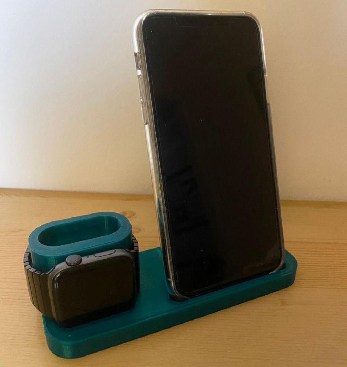 Trio Dock   Base de carregamento para iPhone 11 Pro/Xs Max, Apple Watch e AirPods