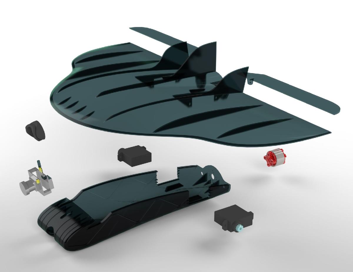 Amostra de Micro UAV Peregrine