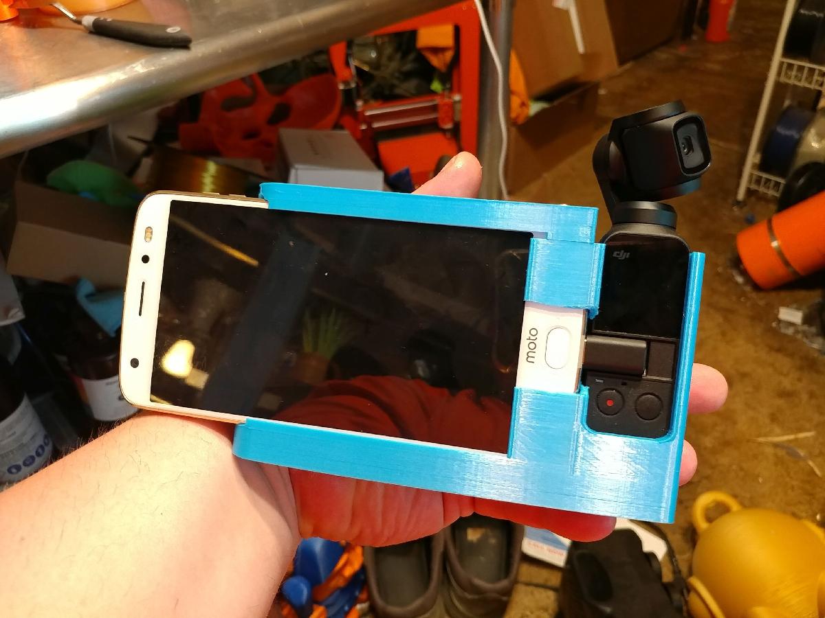 Osmo Pocket Z2 Ferramenta de Forca e Corte de Modelo