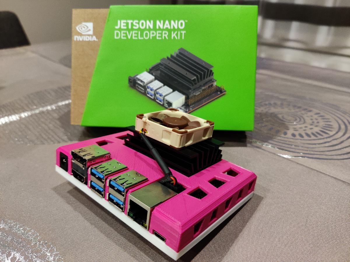 Case Compacto Nvidia Jetson Nano