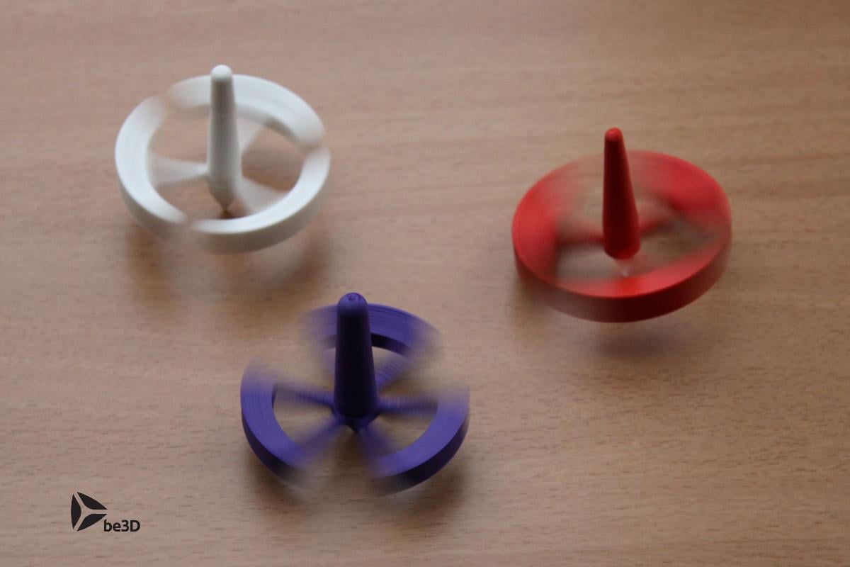 Serie Orbital Spinning Tops