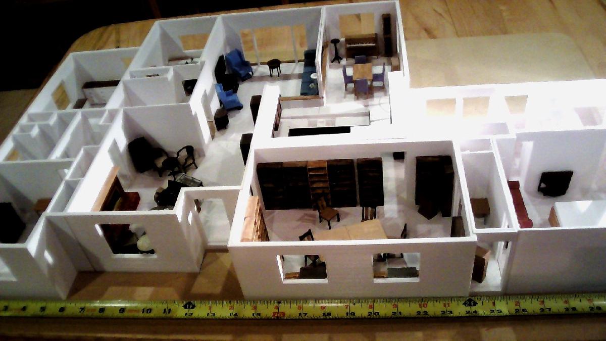 Minha casa, com moveis