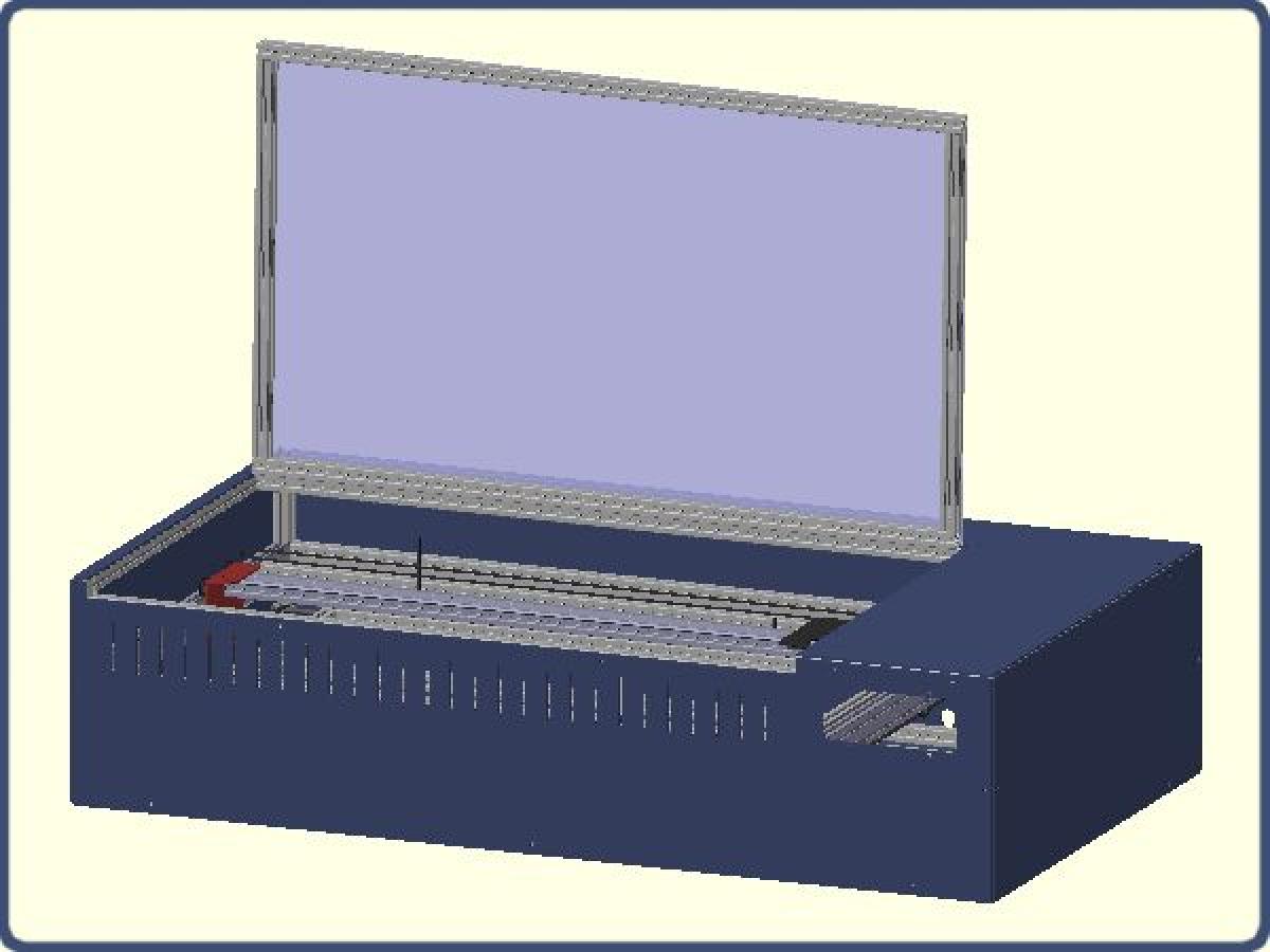 Laser Escalavel 2.x   Gantry, Estrutura, Peliculas e Modificacoes de Drive