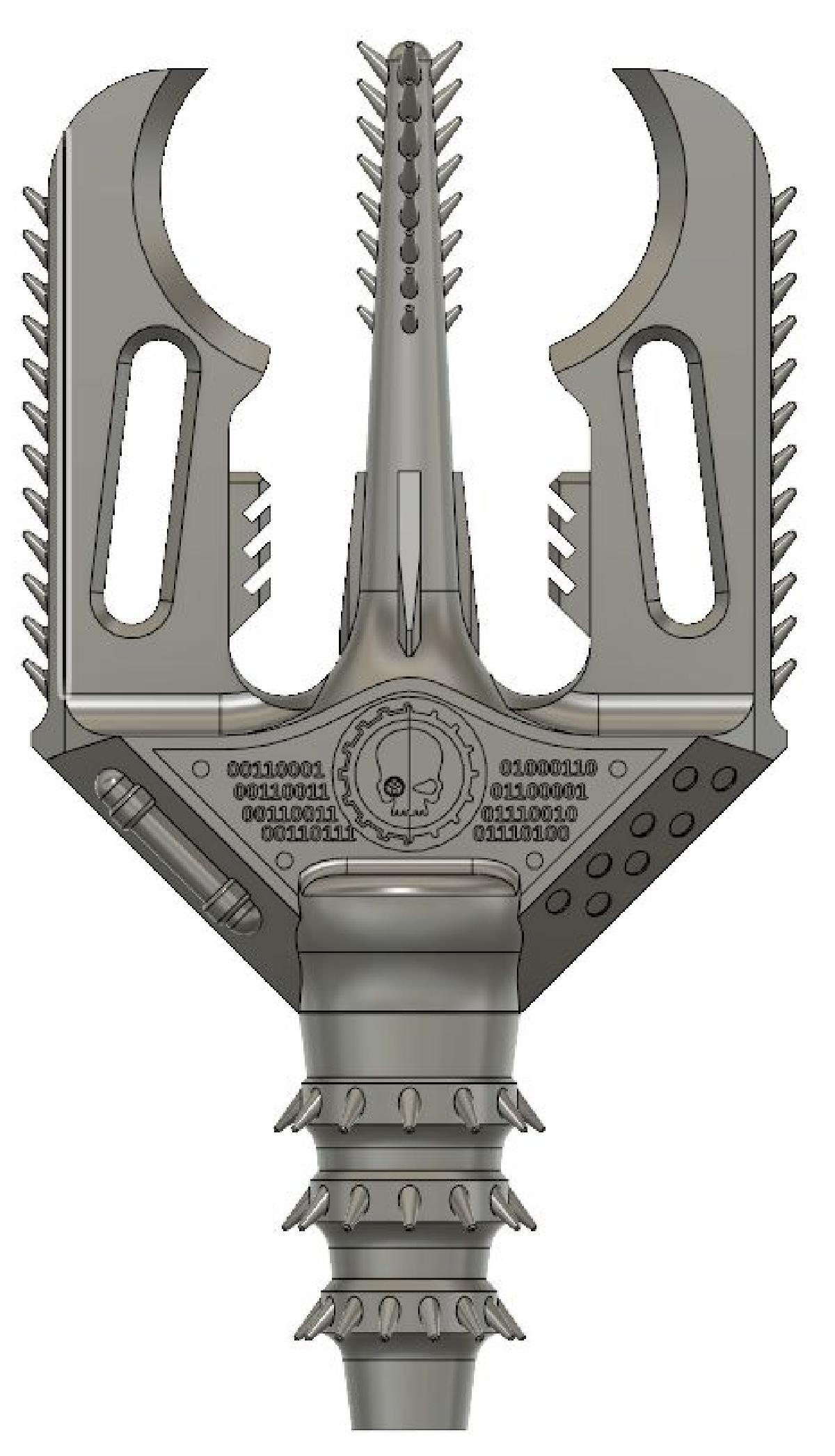 Machado Omnissiah de Warhammer