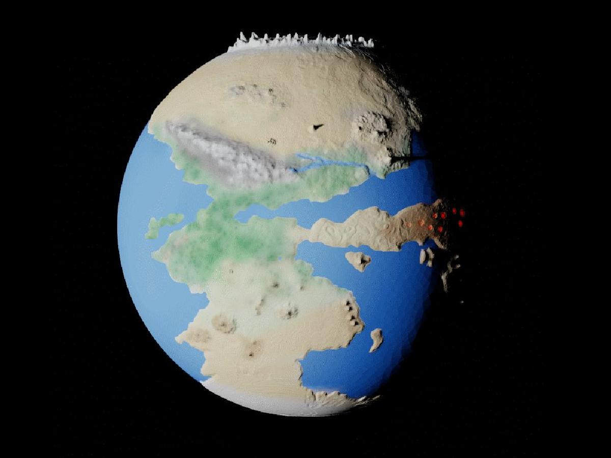 Eternia escalou um em sessenta milhoes