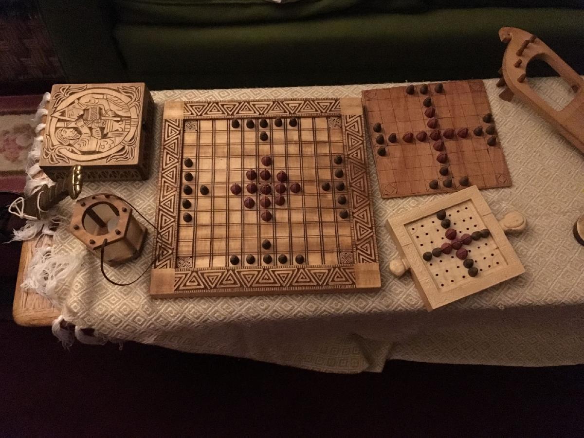 Pecas de Tafl / Hnefatafl / Brandubh