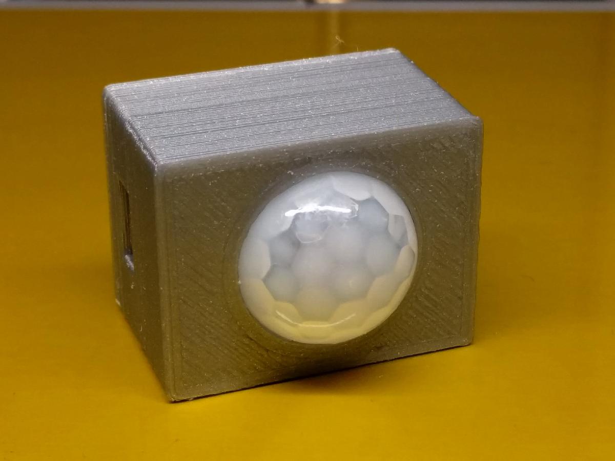 Caixa para WeMos D1 Mini + PIR