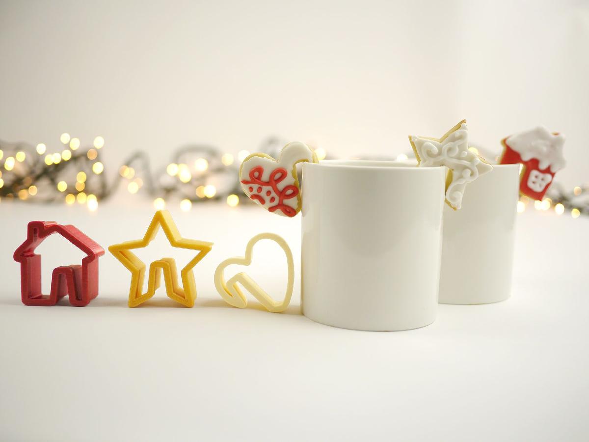 Caneca de Natal Cookie Cutters