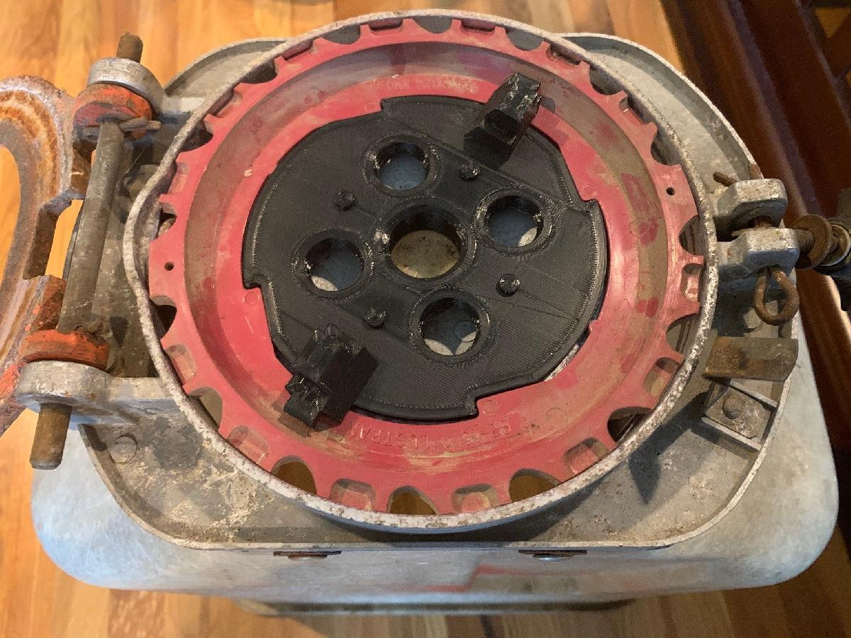 Adaptador de Placa de Semente Allis Chalmer para John Deere Lustran MC4300