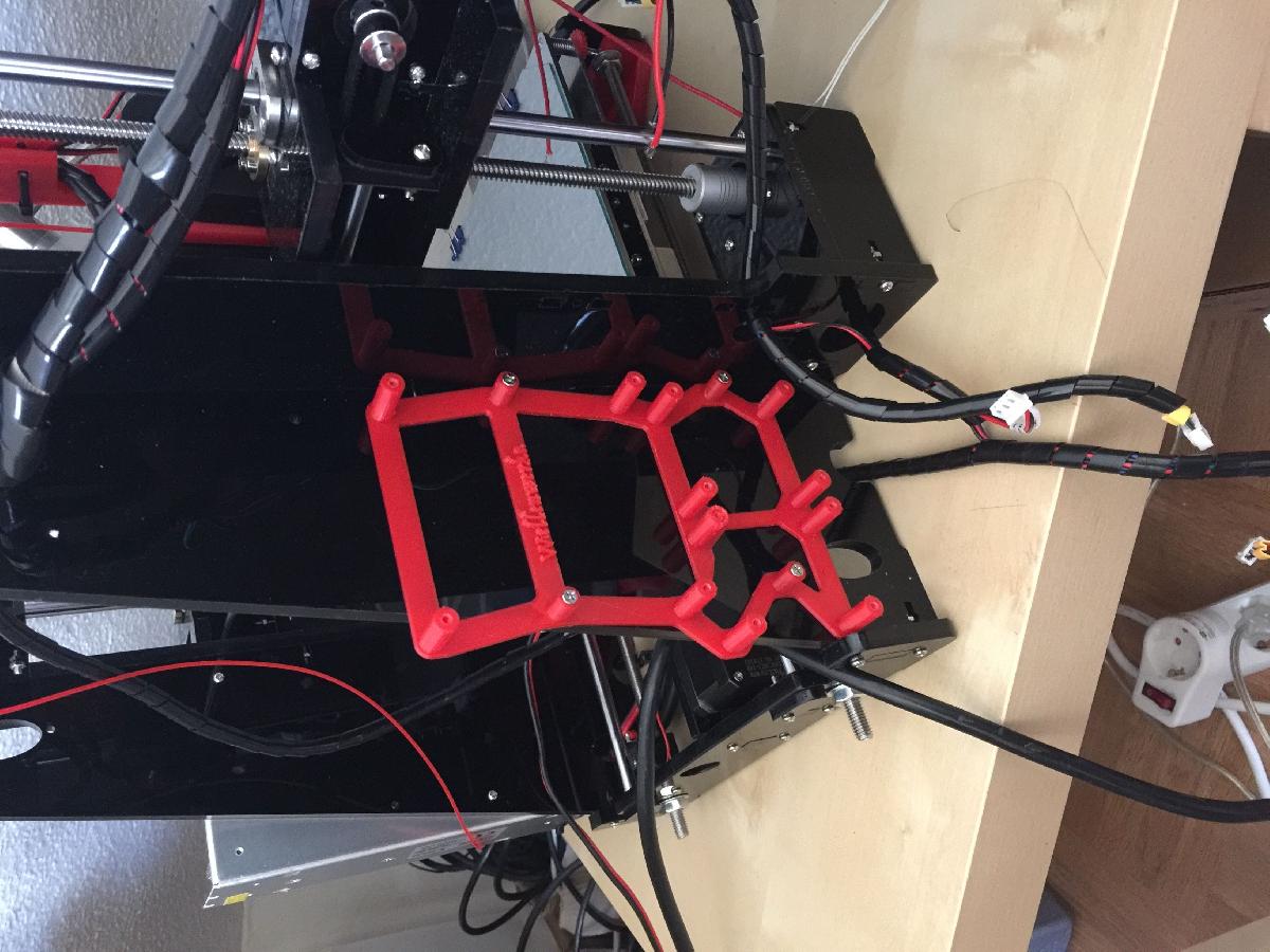 Placa mae otimizada Anet A6 e suporte para Dual Mosfet