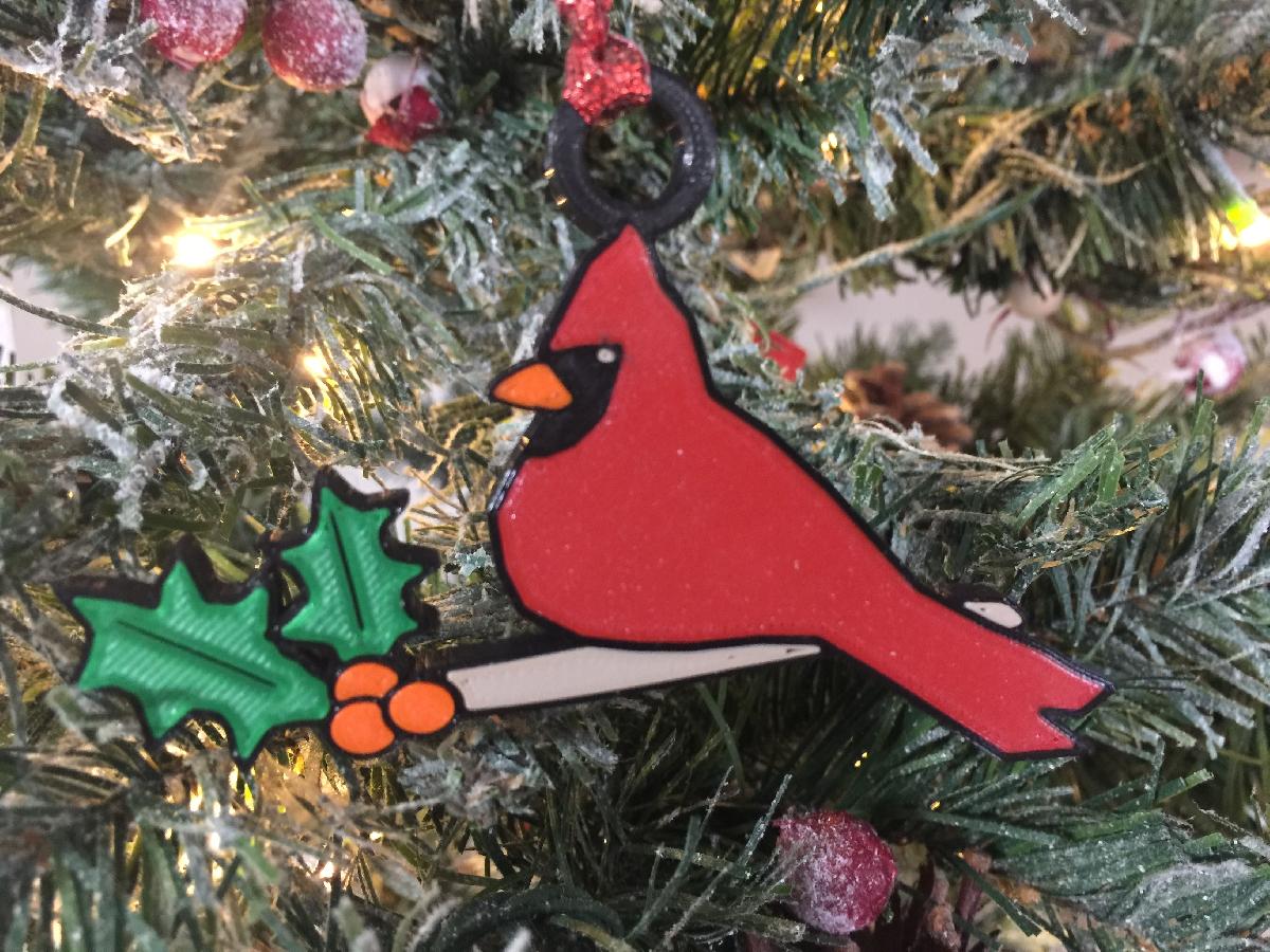 Ornamento Cardinal   Aishah