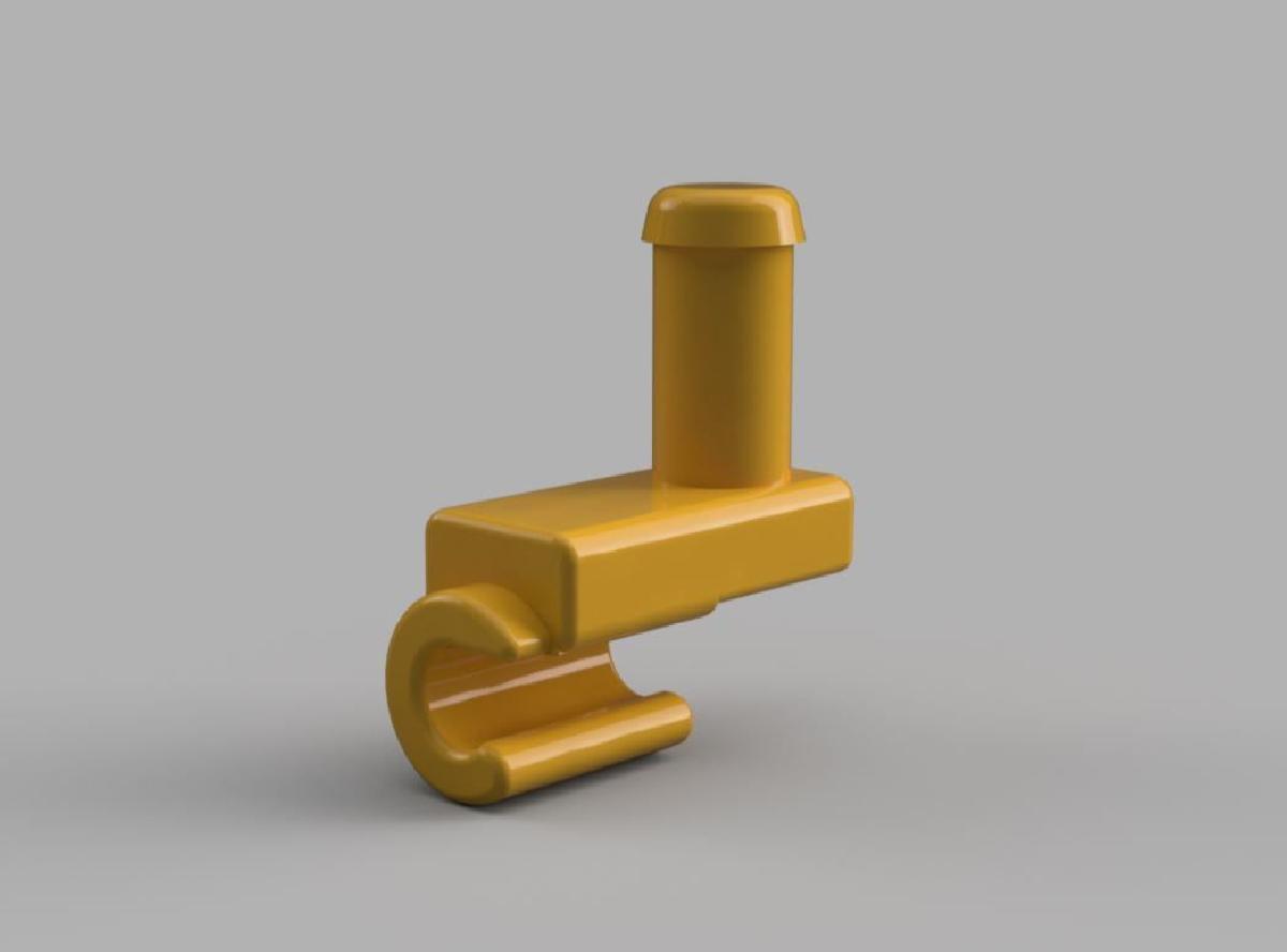 Clipe da macaneta interna da porta Ford Courier