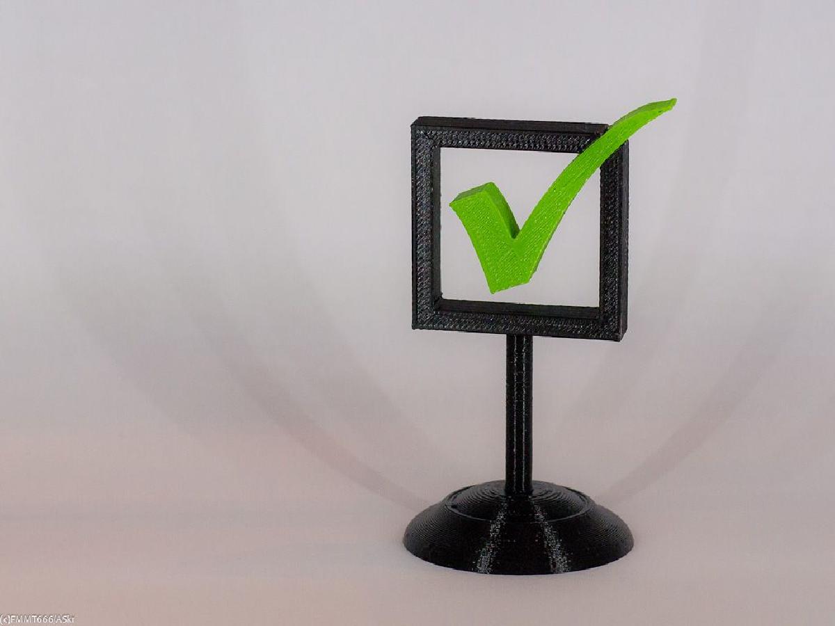 Marca de Verificacao Verde